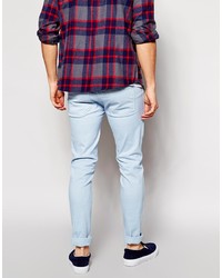 hellblaue enge Jeans von Dr. Denim