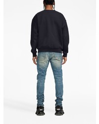 hellblaue enge Jeans von purple brand