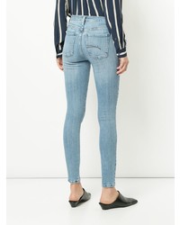 hellblaue enge Jeans von Nobody Denim