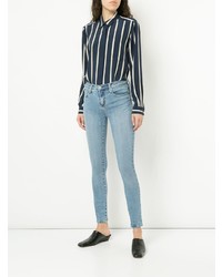 hellblaue enge Jeans von Nobody Denim