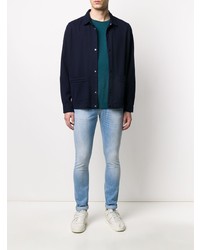 hellblaue enge Jeans von Dondup