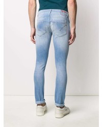 hellblaue enge Jeans von Dondup