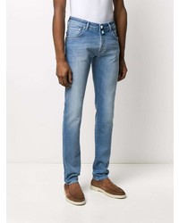 hellblaue enge Jeans von Jacob Cohen