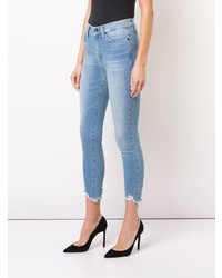 hellblaue enge Jeans von Paige