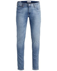 hellblaue enge Jeans von Jack & Jones