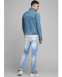 hellblaue enge Jeans von Jack & Jones