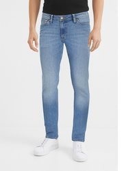 hellblaue enge Jeans von Jack & Jones