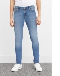hellblaue enge Jeans von Jack & Jones