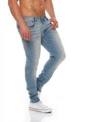 hellblaue enge Jeans von Jack & Jones