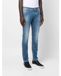 hellblaue enge Jeans von Jacob Cohen