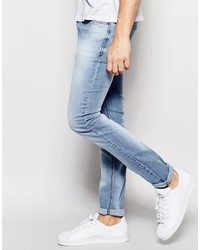 hellblaue enge Jeans von Diesel