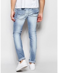 hellblaue enge Jeans von Diesel