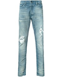 hellblaue enge Jeans von John Elliott