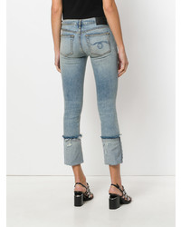 hellblaue enge Jeans von R13