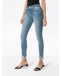 hellblaue enge Jeans von Frame Denim