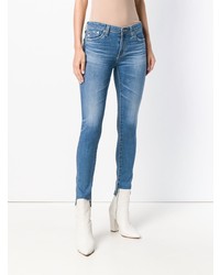 hellblaue enge Jeans von AG Jeans