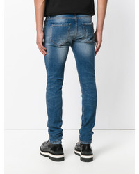 hellblaue enge Jeans von Philipp Plein