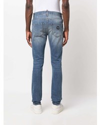 hellblaue enge Jeans von Philipp Plein