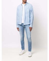 hellblaue enge Jeans von Dondup