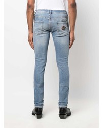 hellblaue enge Jeans von Philipp Plein