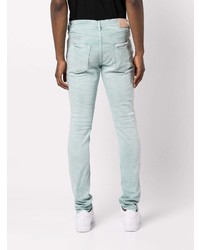 hellblaue enge Jeans von purple brand