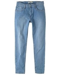 hellblaue enge Jeans von Mango
