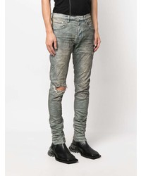 hellblaue enge Jeans von purple brand