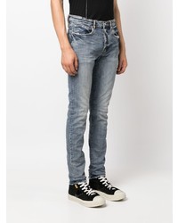 hellblaue enge Jeans von purple brand