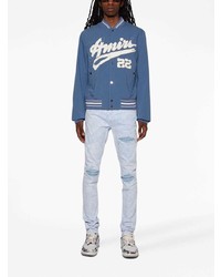 hellblaue enge Jeans von Amiri