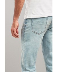 hellblaue enge Jeans von next