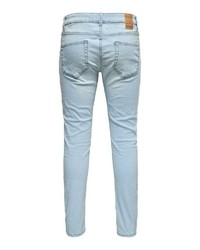 hellblaue enge Jeans von ONLY & SONS