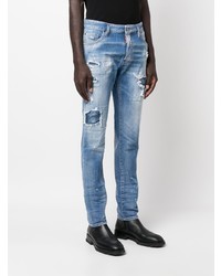 hellblaue enge Jeans von DSQUARED2
