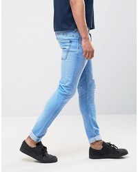 hellblaue enge Jeans von Pepe Jeans