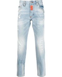 hellblaue enge Jeans von Philipp Plein