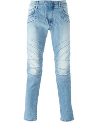 hellblaue enge Jeans von Pierre Balmain