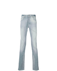 hellblaue enge Jeans von Pierre Balmain