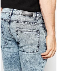 hellblaue enge Jeans von Pull&Bear