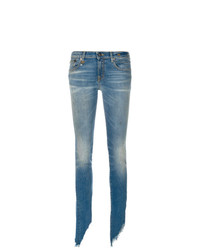 hellblaue enge Jeans von R13