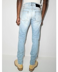 hellblaue enge Jeans von Balmain