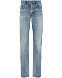 hellblaue enge Jeans von Saint Laurent