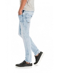 hellblaue enge Jeans von SALSA