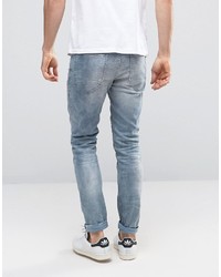 hellblaue enge Jeans von Scotch & Soda