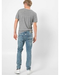 hellblaue enge Jeans von Scotch & Soda