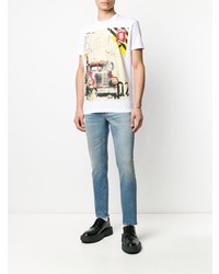 hellblaue enge Jeans von DSQUARED2