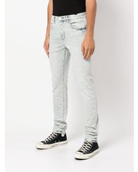 hellblaue enge Jeans von purple brand