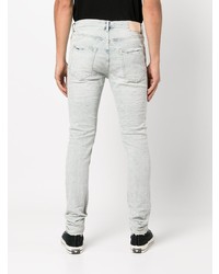 hellblaue enge Jeans von purple brand