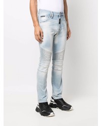 hellblaue enge Jeans von Philipp Plein