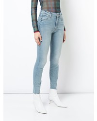 hellblaue enge Jeans von Mother