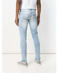 hellblaue enge Jeans von Versace Jeans