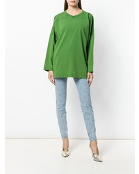 hellblaue enge Jeans von Stella McCartney